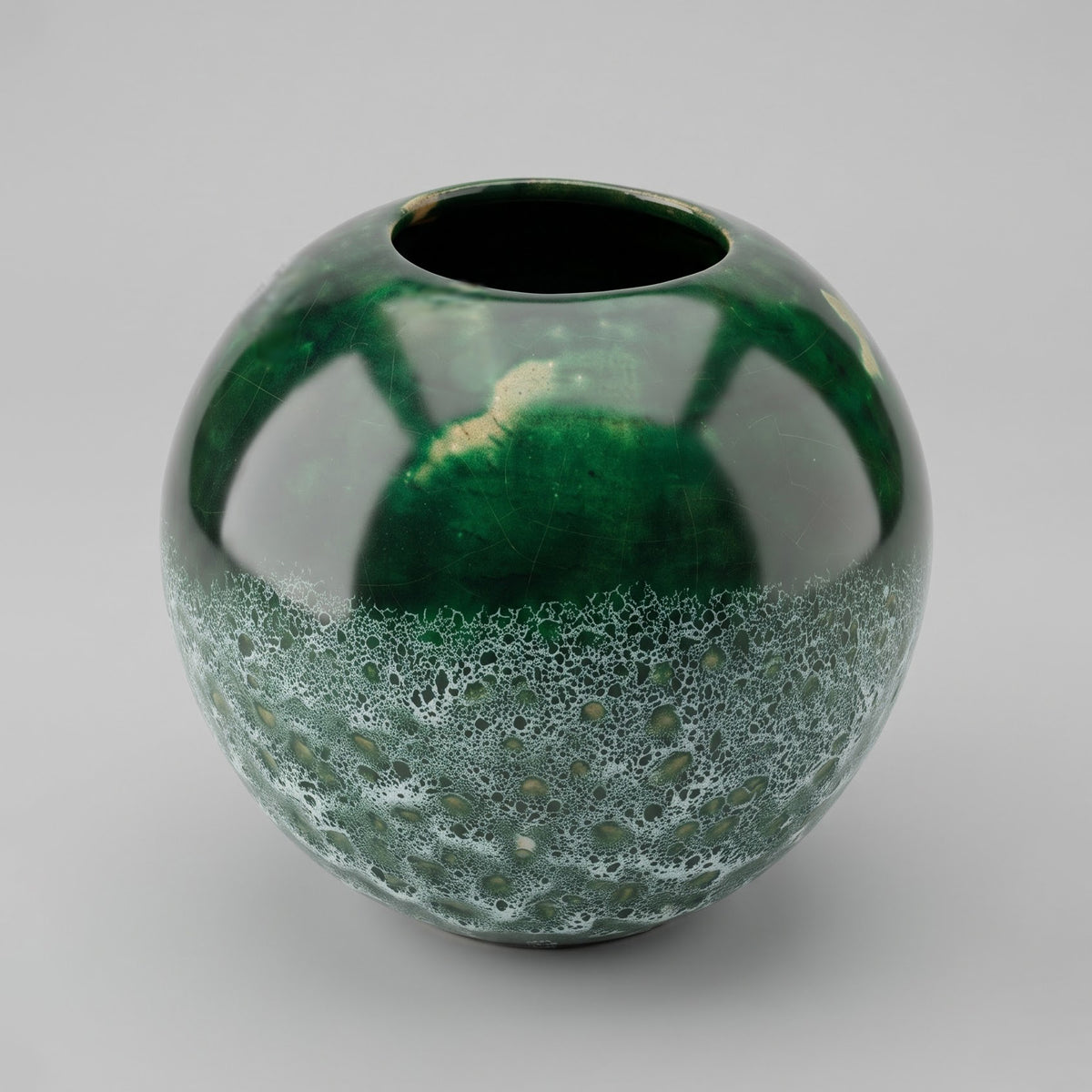Vase Boule Bicolore