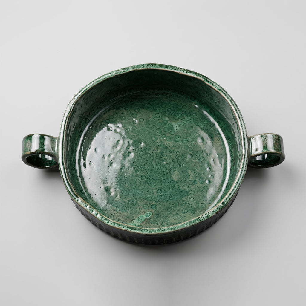 Coupe Cannelée à Anses